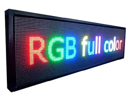 Рухомий рядок RGB 135*23 см, табло для реклами  від 220v