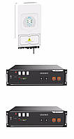 Комплект резервного живлення інвертор Deye SUN-8KSG03LP1-EU + 2АКБ Pylontech US3000C + кабель 1.5м
