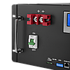 Акумулятор LP LiFePO4 48V (51,2V) - 100 Ah (5120Wh) (Smart BMS 100A) з LCD RM, фото 6