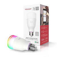 Розумна світлодіодна лампа Yeelight Smart LED Bulb (Color) with Voice Control / 10Wн