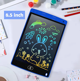 LCD планшет Графічний для малювання 8.5'' | кольоровий ЖК планшет. Синій