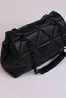 Женская сумочка, клатч отличное качество Prada Nappa spectrum black Отличное качество