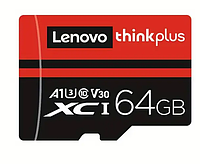 Флешка Kарта пам'яті Micro SD Lenovo ThinkPlus Mini SD Card Class 10 TF Flash Card 64 ГБ sale