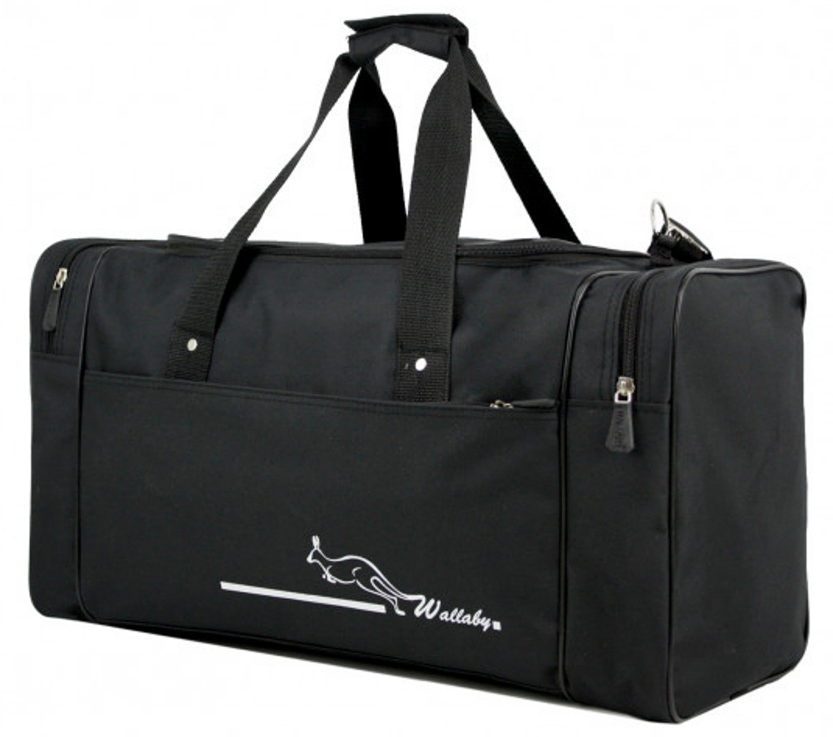 Сумка спортивна Wallaby 3050 30х55 чорна S305001