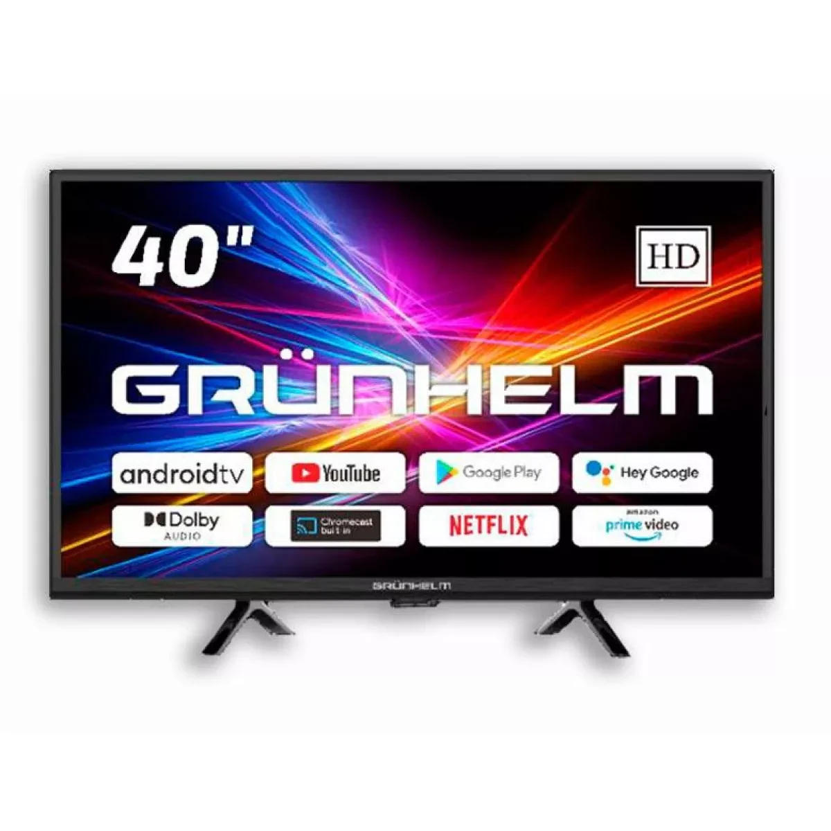 Телевізор Grunhelm 40F300-GA11 1080p Smart TV Телевізор з інноваційними технологіями Телевізор для дачі