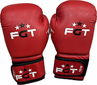 Боксерские перчатки красные 10oz FGT Ahsan Star Flex