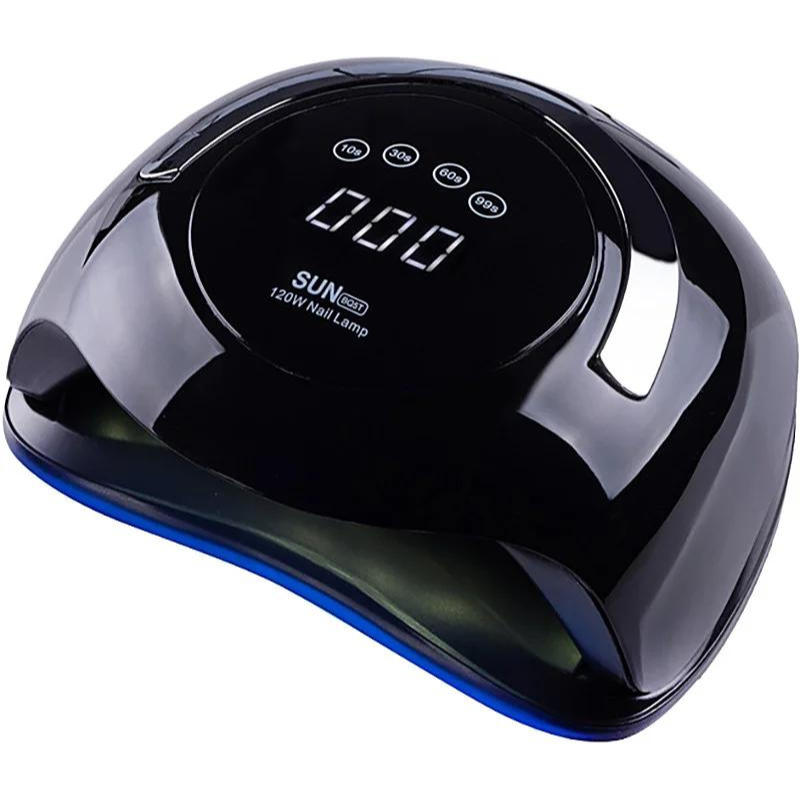 Лампа SUN BQ - 5T Black для сушіння нігтів UV/LED 120 Вт з ручкою, фото 1