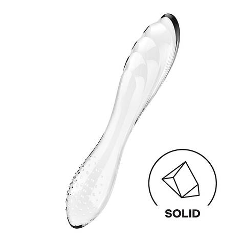 Скляний дилдо Satisfyer Dazzling Crystal 1 (Transparent), фото 1