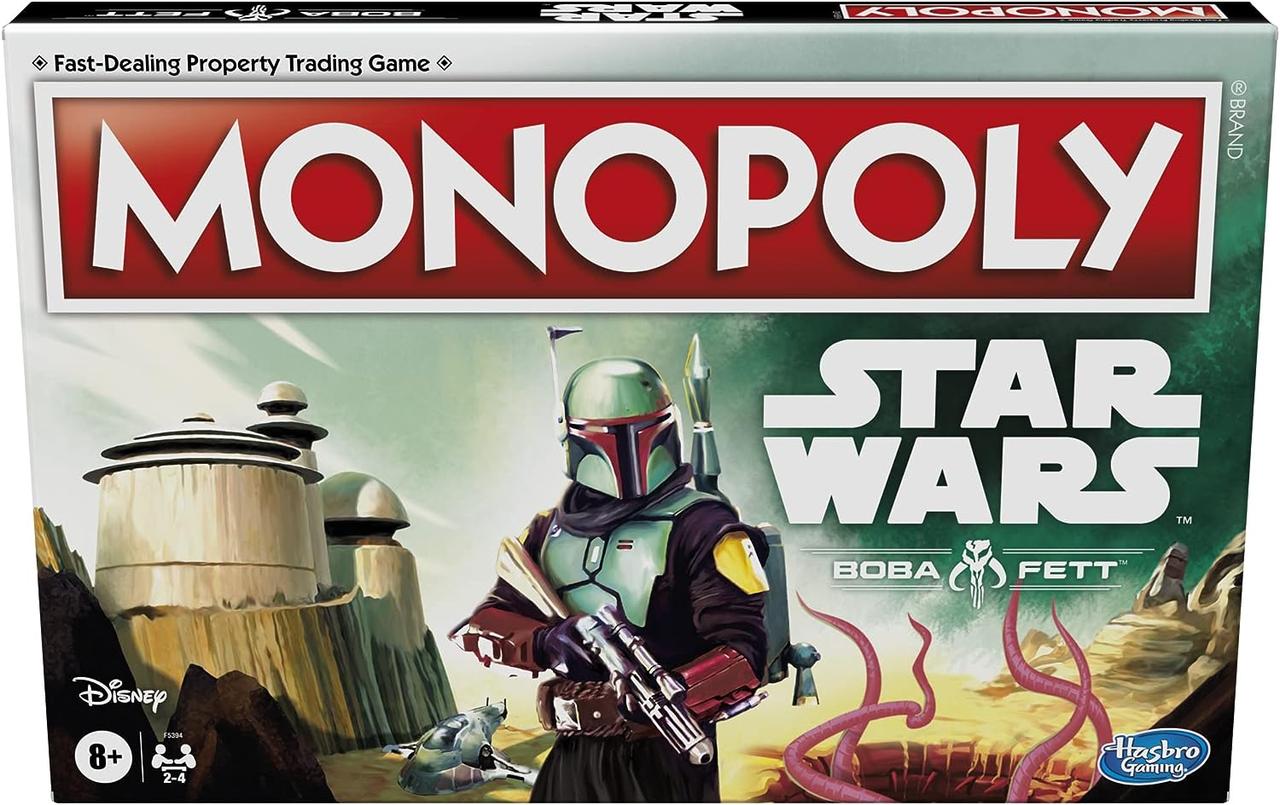 Настільна гра Hasbro Монополія: Зоряні Війни Боба Фетт Monopoly: Star Wars Boba Fett