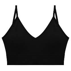 Жіночий верх у гумі 08wx# з нерегульованими бригелями знімні чашки чорний l 80 abc