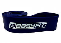 Резиновая петля для фитнеса 50-110 кг EasyFit синяя - Резинка для подтягиваний