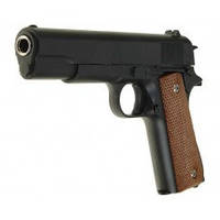 G13 Детский пистолет Galaxy Colt M1911 Classic металл пластик с шариками черный