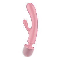 Вібратор Satisfyer Triple Lover (Pink), фото 3