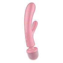 Вібратор Satisfyer Triple Lover (Pink), фото 5