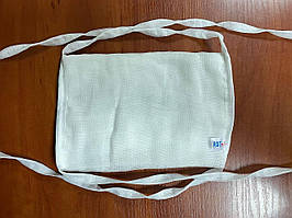 Маска ватно-марлевая 4-х слойная, мікробіологічно чиста, размер 15 х 21(22)см