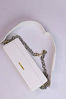 Женская сумочка, клатч отличное качество Jacquemus Le Ciuciu white 30x11x6 Отличное качество