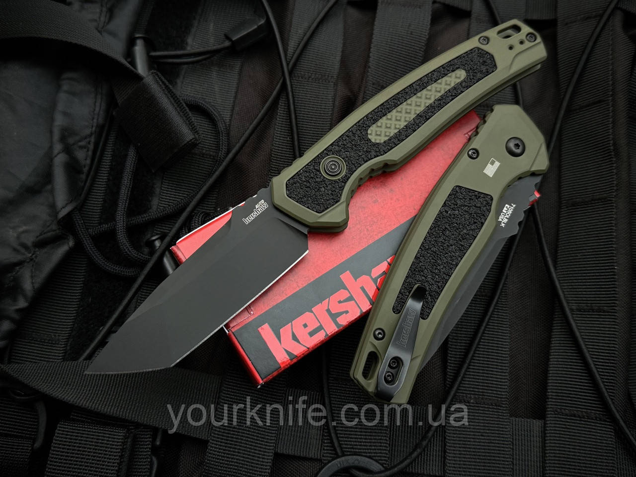 Ніж автоматичний Kershaw Launch 16 OD M4, фото 1