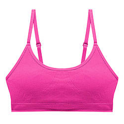 Жіночий верх у гумі B02# з регульованим бригелям рожевим електриком L 80 ABC