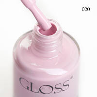 Лак для нігтів рожевий Lacquer Nail Polish GLOSS 020, 11 мл