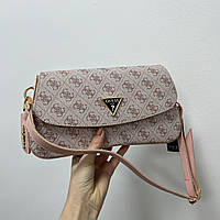 Женская сумочка, клатч отличное качество Guess Cordelia Flap Shoulder Bag Pink 28 х 15 х 6 см