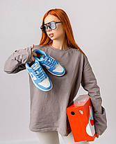 Жіночі кросівки Nike SB Dunk Low PRM White Blue Yellow Кеди Найк СБ Данк Лоу білі низькі шкіра демісезон, фото 3