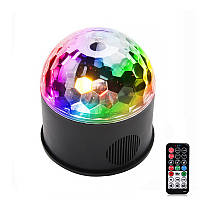 Световой эффект EKOOT M-M09 MINI LED Bluetooth Диско шар