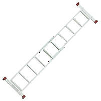 Драбина-поміст INTERTOOL LT-0027, 2 драбини х 6 сходинок, 150 кг, фото 5