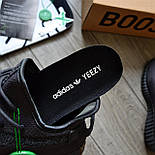 Чоловічі кросівки Adidas Yeezy Boost 350 Cinder літні весна-осінь-літо легкі чорні. Фото наживо. ТОП, фото 8