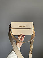 Женская сумочка, клатч отличное качество Valentino Shoulder Bag Beige Отличное качество