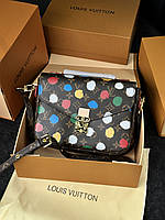 Женская сумочка, клатч отличное качество Louis Vuitton Pochette Metis x Yayoi Kusama 2023 Monogram Dots 24