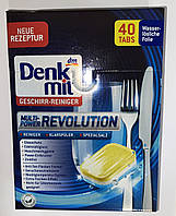 Таблетки Denkmit Revolution Multi-Power для посудомоечной машины 40 шт. "Lv"