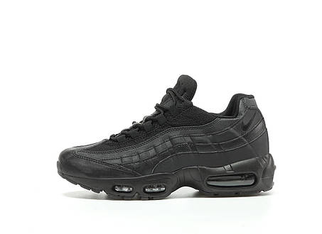 Чоловічі Кросівки Nike Air Max 95 Black / Найк Аїр Макс 95 Чорні, фото 1