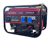 Генератор с электростартером HONDA EP3800CX (3,8 КВТ) 4-тактный генератор Хонда газ-бензин
