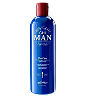 Мужской шампунь CHI MAN THE ONE - 3-IN-1 SHAMPOO, CONDITIONER AND BODY WASH, 355 мл.