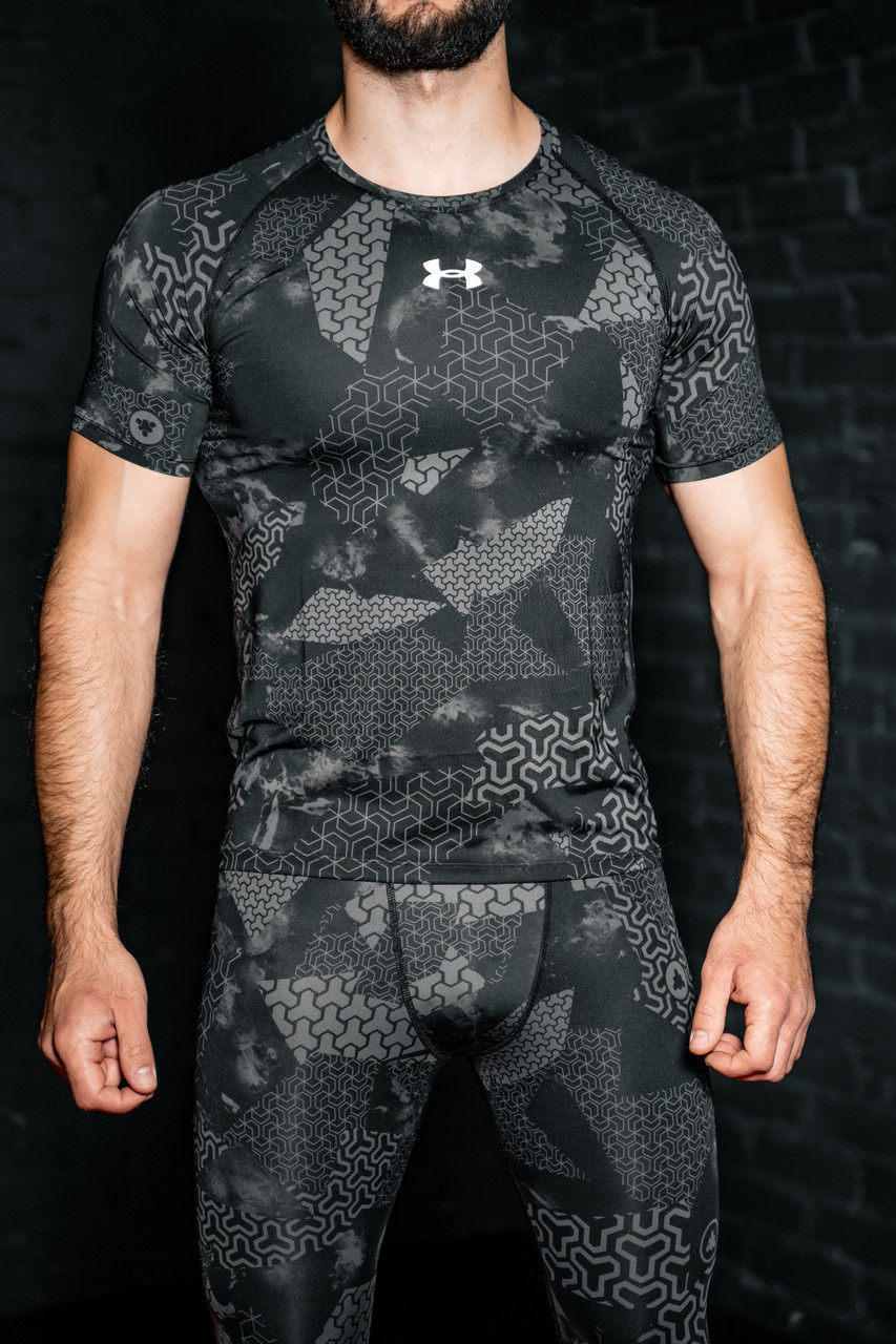 Компрессионная одежда для спорта мужская Under Armour 5в1 комплект ...