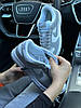Жіночі кросівки Nike SB Dunk Low PRM All White Grey Кеди Найк СБ Данк білі низькі шкіра демісезон, фото 8