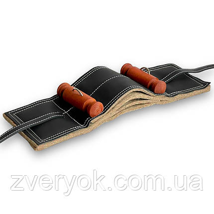 Седелка для коня Horse Stall шкіряна пряма м'яка, фото 1