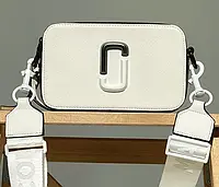 Женская сумочка, клатч отличное качество Marc Jacobs The Snapshot White Yin Yang 21 х 12.5 х 7 см
