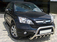 Кенгурятник WT003 (нерж.) для Honda CRV 2007-2011 гг