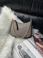 Жіноча сумочка, клатч чудова якість Michael Kors Jet Set Charm Small Logo Pochette Grey 24 х 14 х 7 см