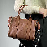 Женская сумочка, клатч отличное качество Marc Jacobs Small Tote Bag Brown