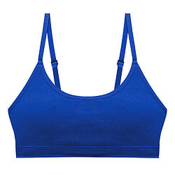 Жіночий верх у гумі B02# з регульованим бригелями синій M 70/75 ABC