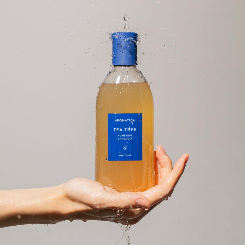 Шампунь для волосся з чайним деревом new Aromatica Tea Tree Purifying Shampoo