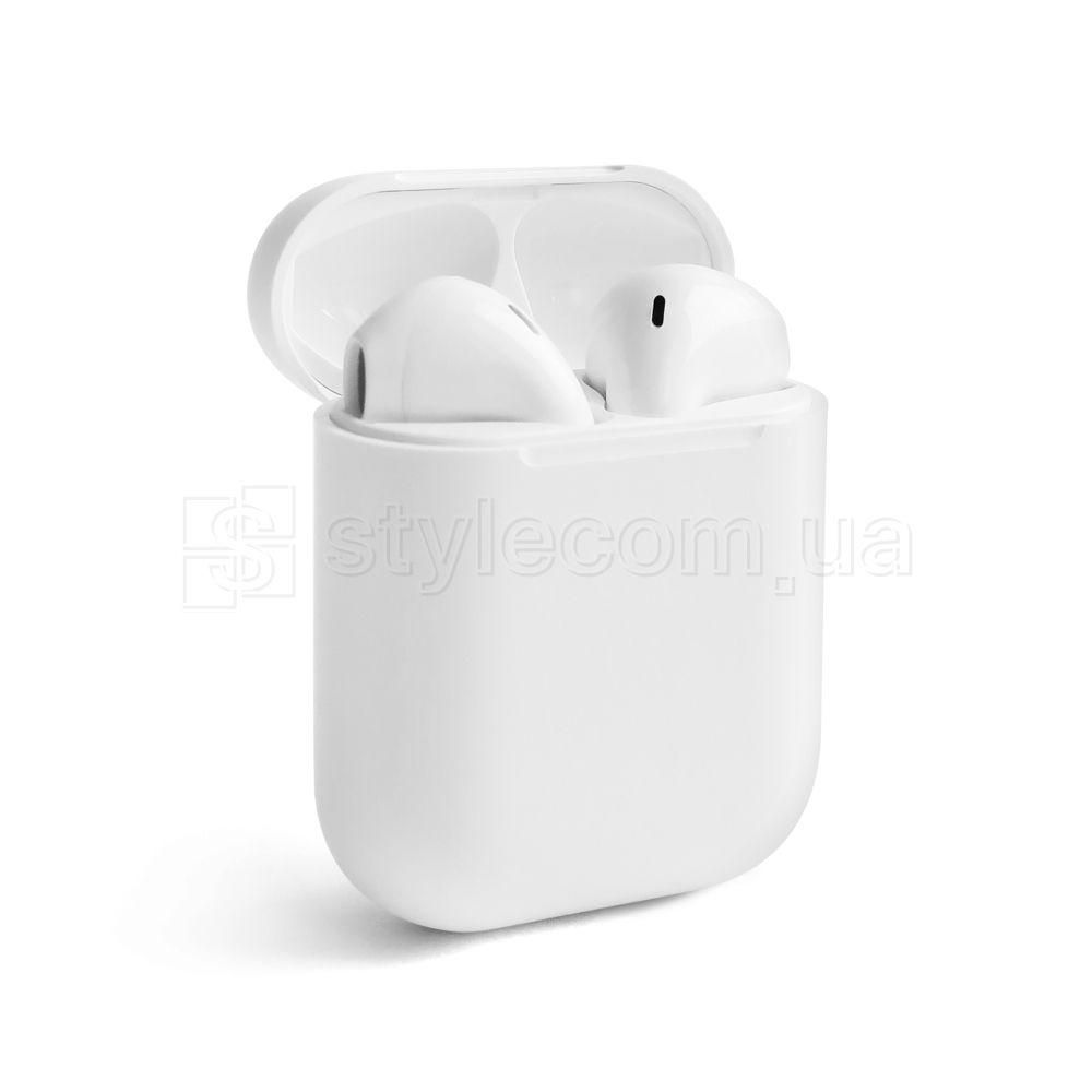 TWS бездротові навушники Bluetooth 5.0 10м із зарядним футляром білі