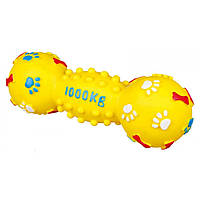 Іграшка Trixie Гантель з пискавкою для собак, 25 см (вініл)