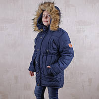 Куртка, пальто Куртка Хлопчик Зима 27690094 Синій темний арт.27690094 Деньчик Зріст 140-68(р)