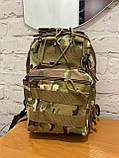 Тактична сумка через плече 6л мультикам, фото 2