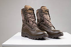 Берці черевики тактичні зимові шкіряні, ORS-EL,  хакі