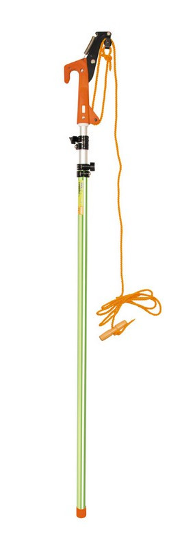 Сучкоріз з телескопічною алюмінієвою штангою 1.5-3.8 м леза SK5, фото 1