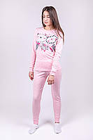 Домашній жіночий комплект (піжама), рожева Україна топ Юрма Одяг
